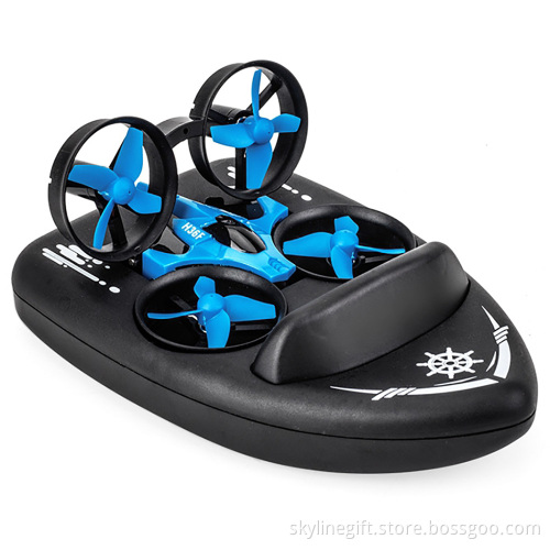 Upgraded H36 JJRC H36F Terzetto 1/20 2.4G 3 In 1 RC Vehicle Flying Drone Land Driving Boat Quadcopter Model Toys RTR VS E016F